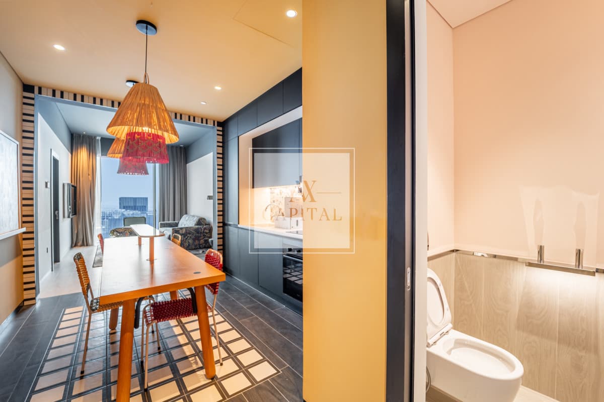 Skyline View | Spacious Layout | Furnished - 2