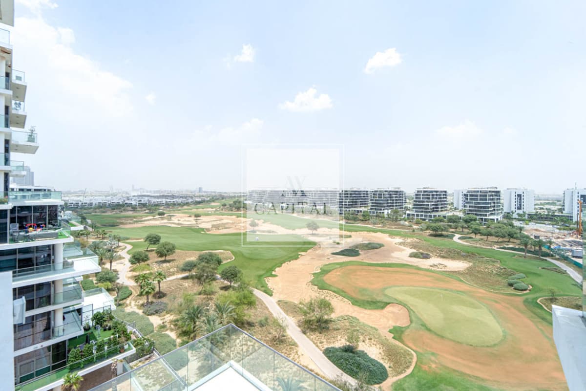 Full Golf Course | Furnished | High Floor
