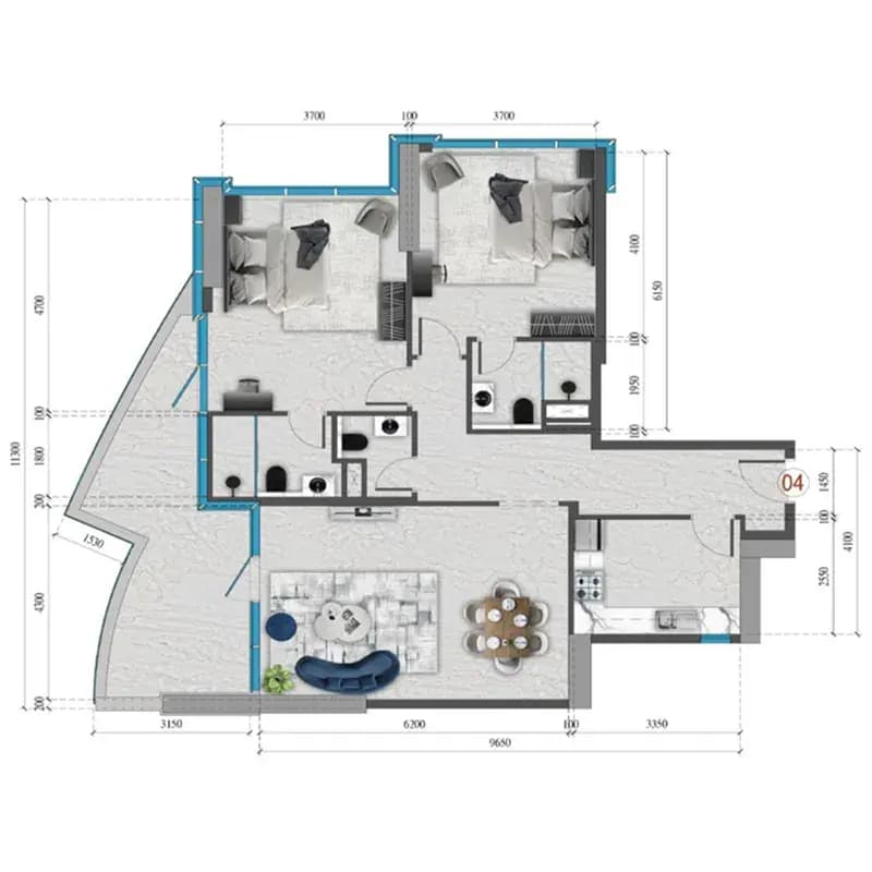 Floor plan 1
