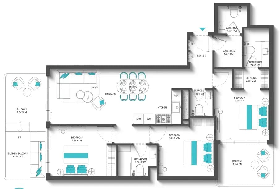 Floor plan 1