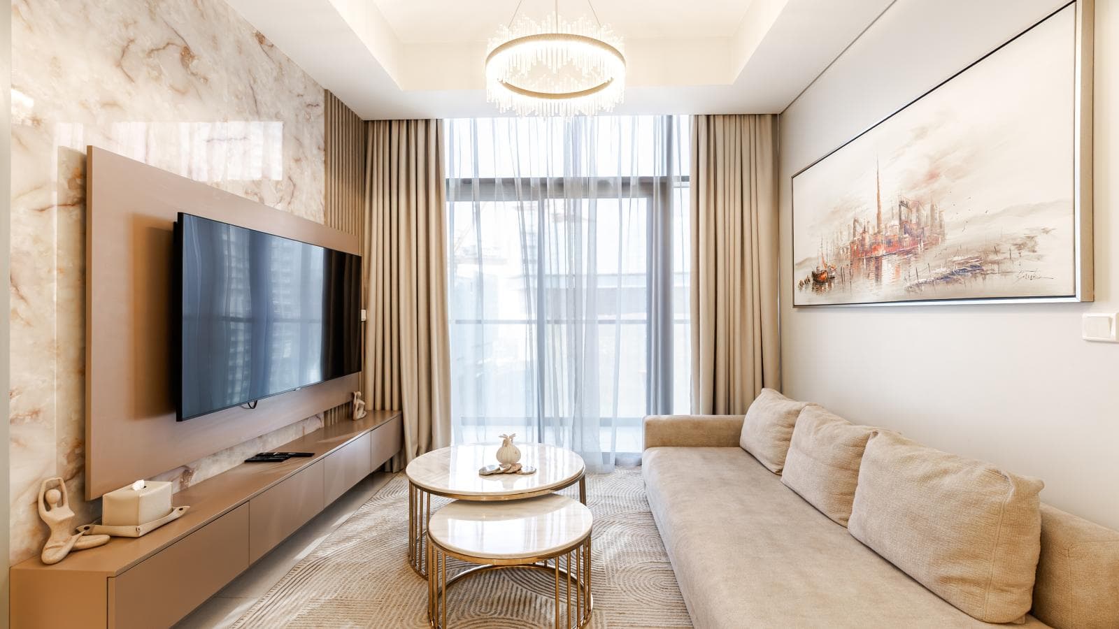 Canal + Community View | High Floor | Furnished