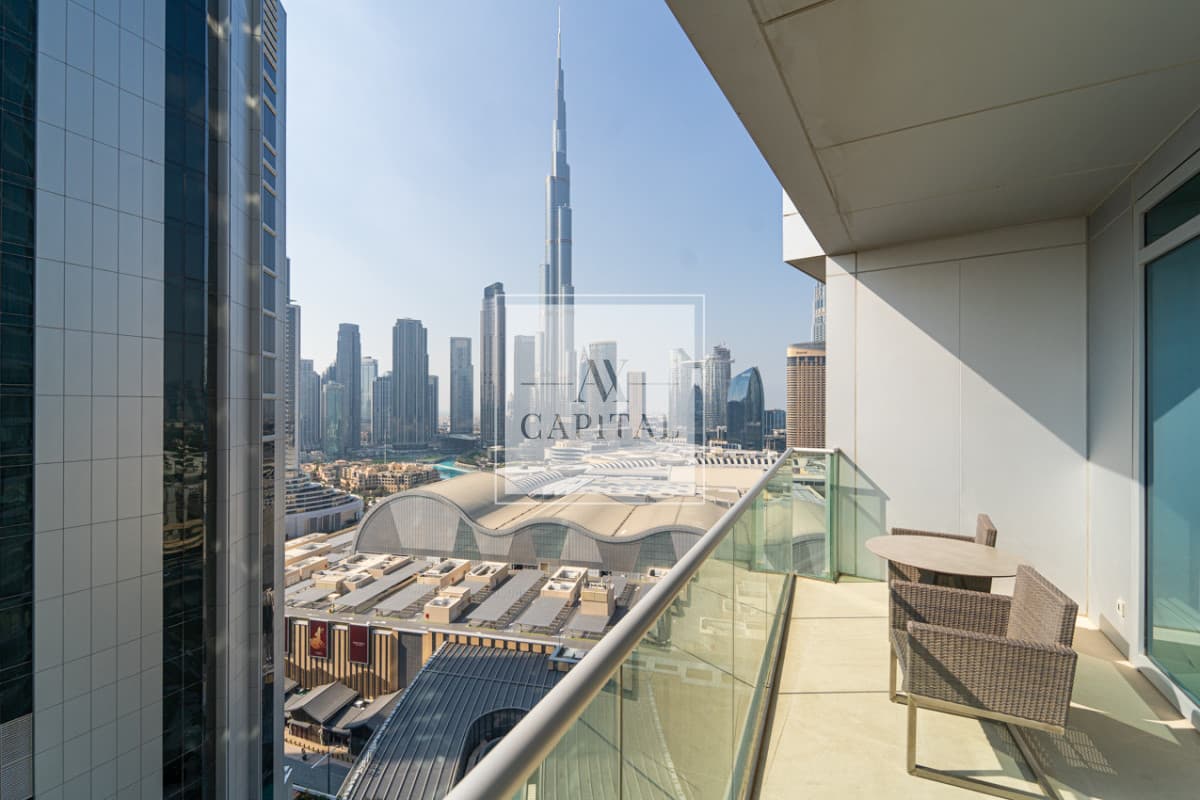High Floor | 01 Type | Burj and Fountain Views