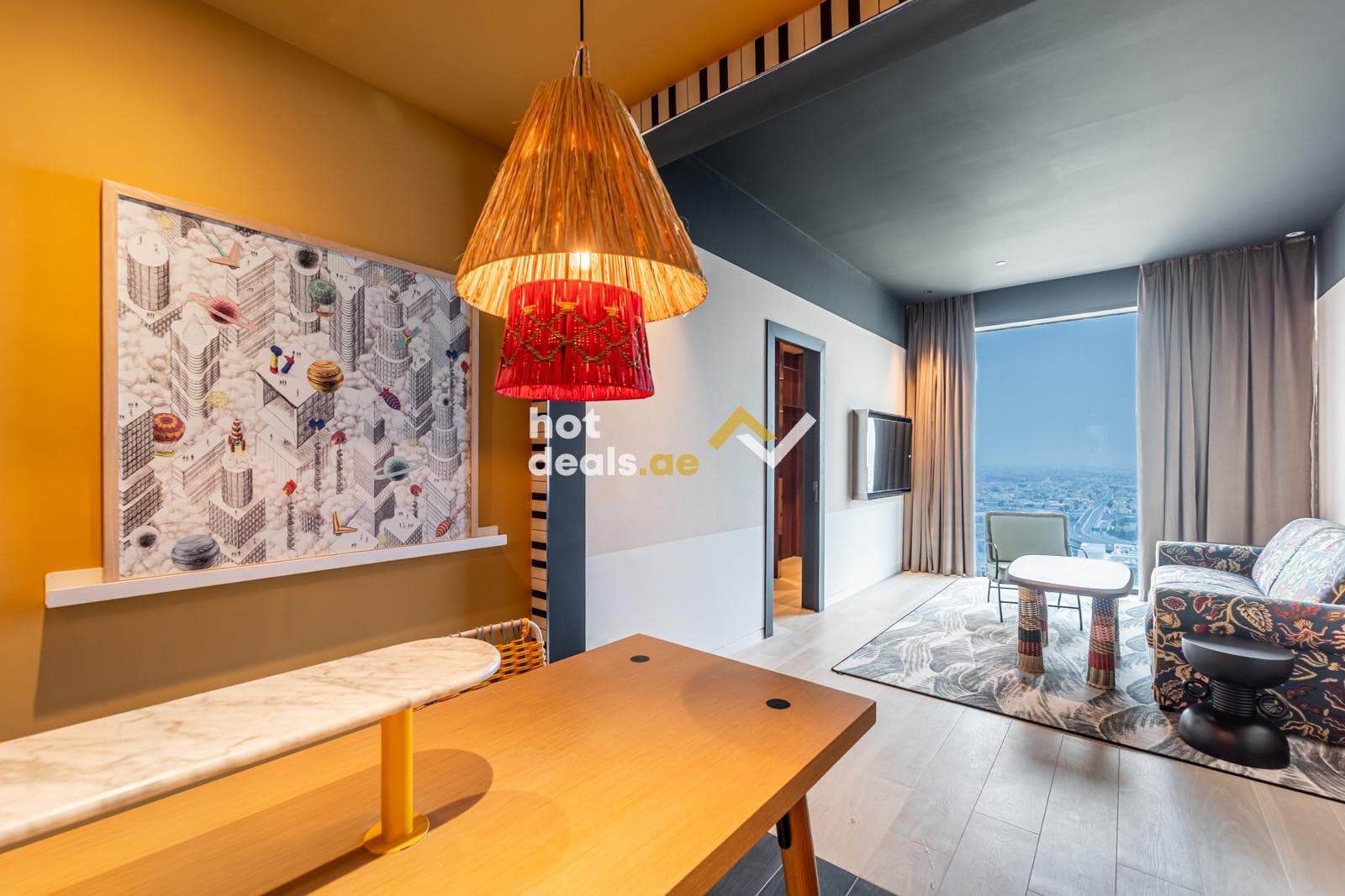 Furnished | Spacious Layout | Skyline View