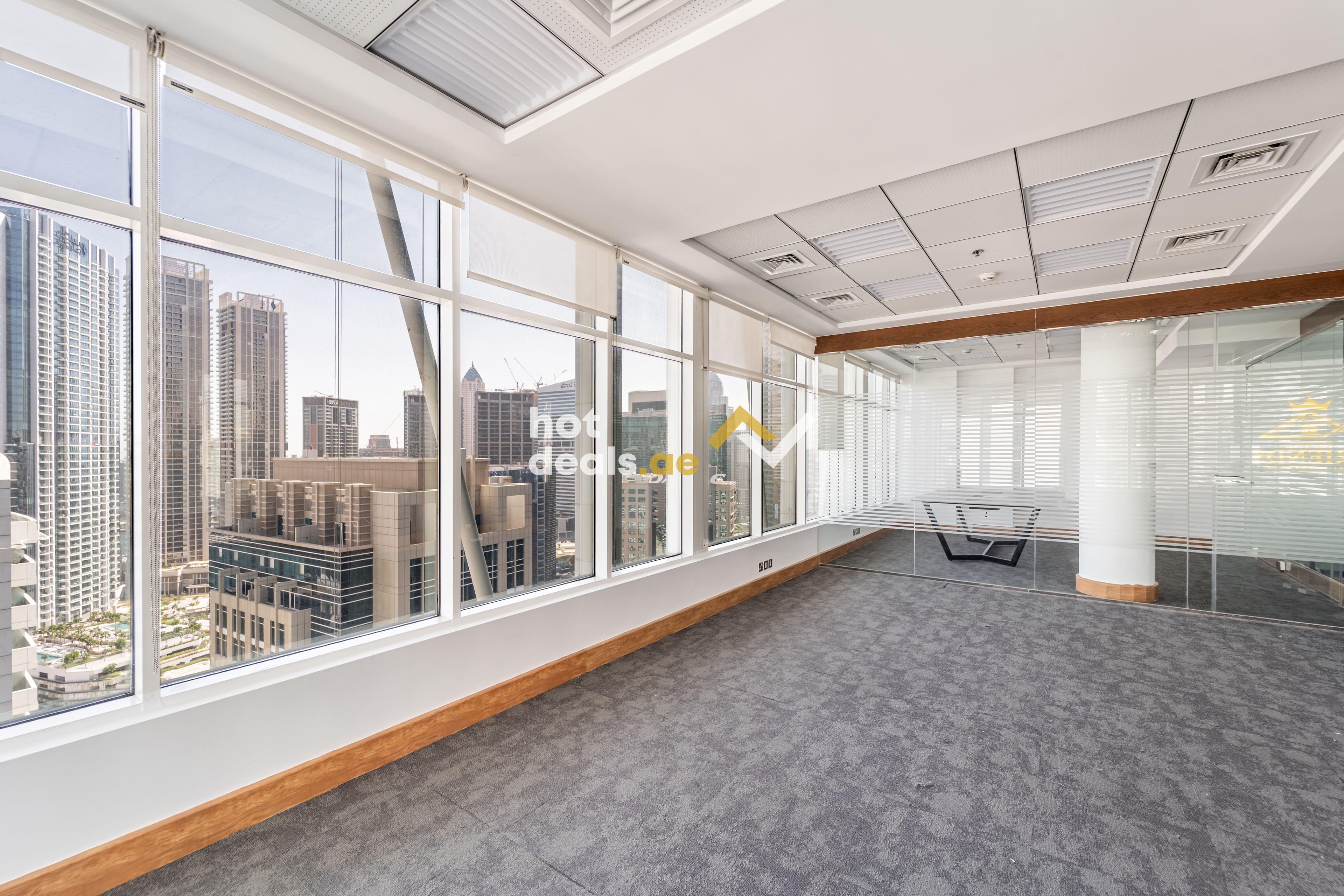 FITTED WITH PARTITONS|HIGHER FLOOR|BURJ & CANAL V