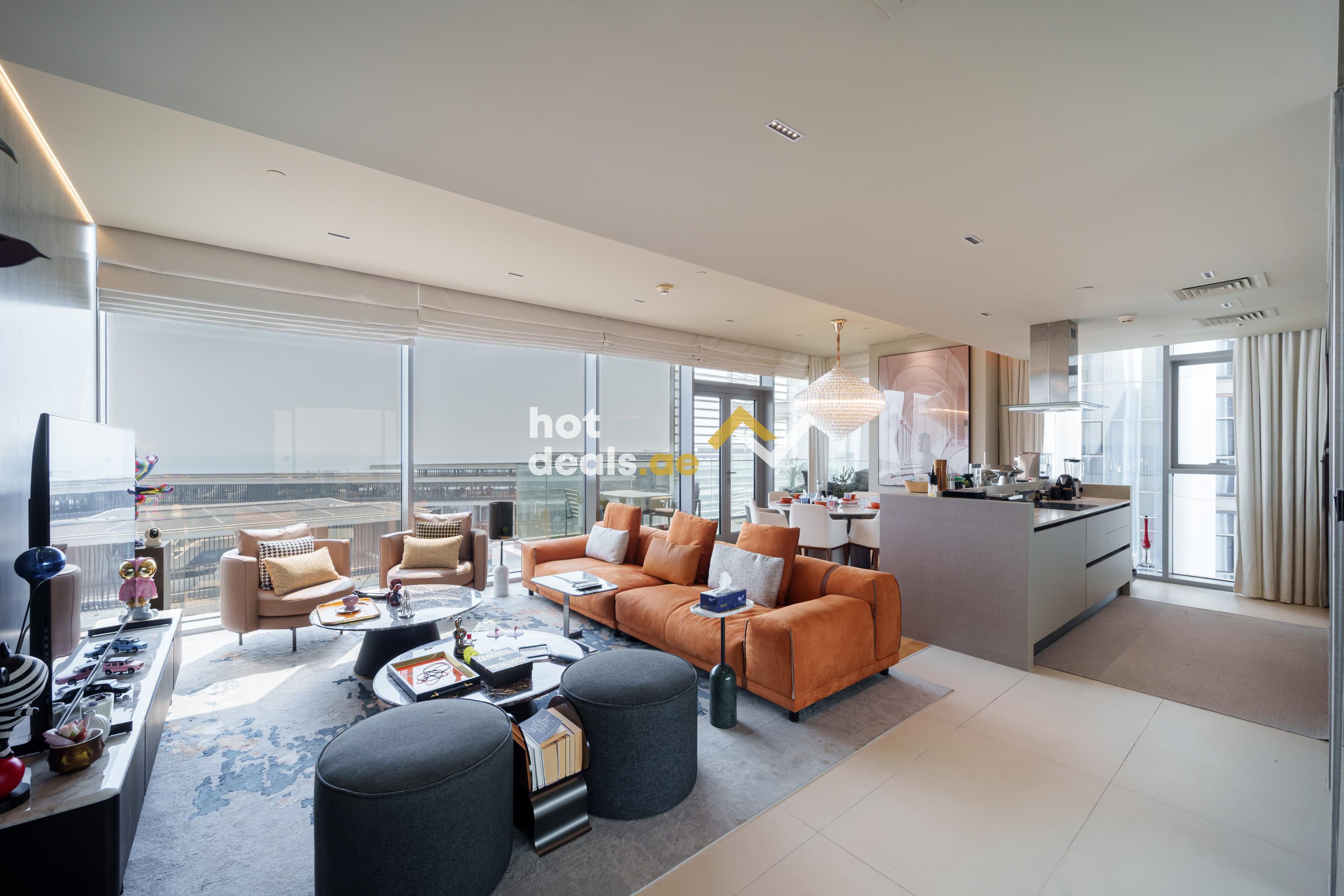 Fully Furnished | Upgraded | High Corner Unit