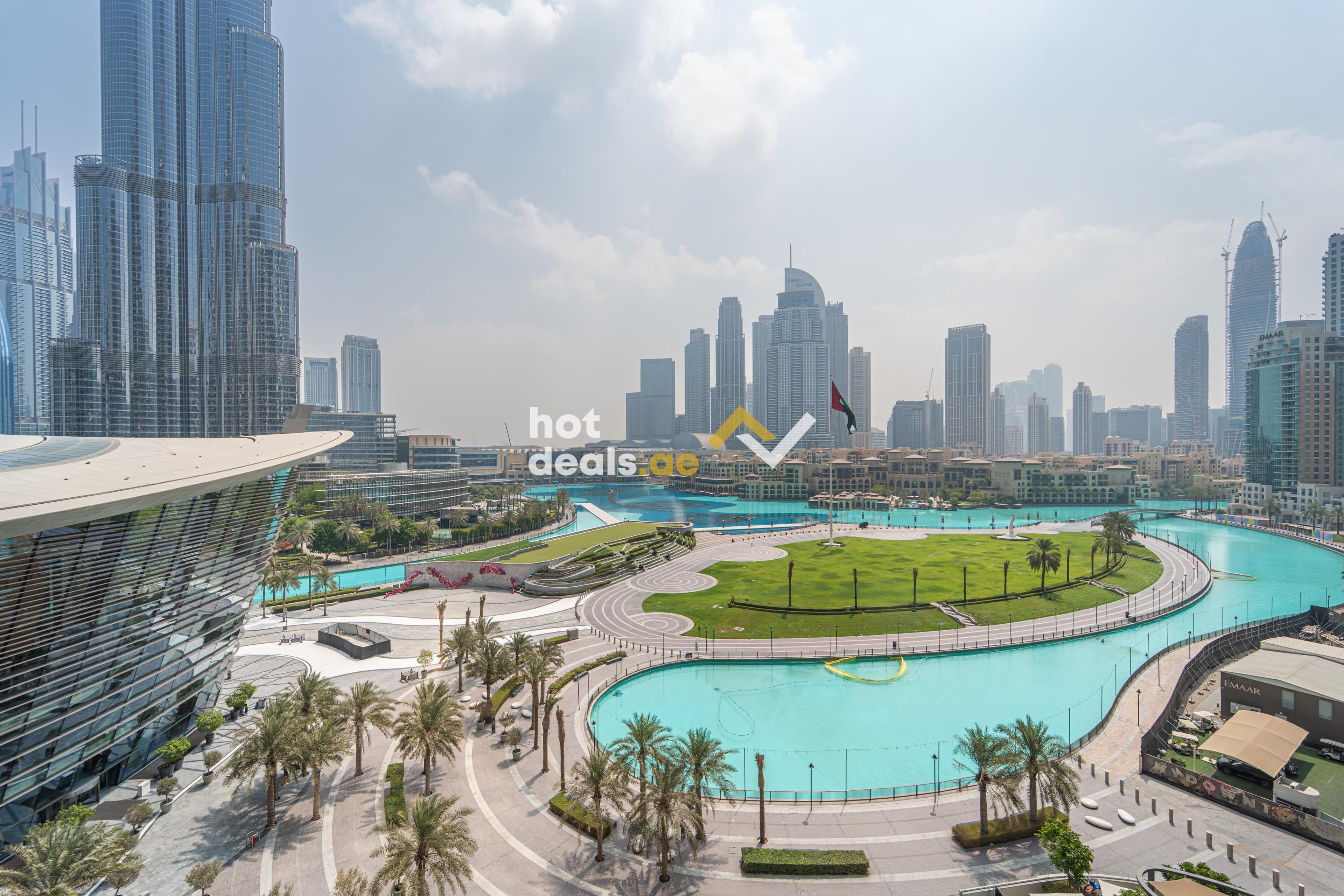 Burj Khalifa & Fountaon View I Low FLoor I 2Bed