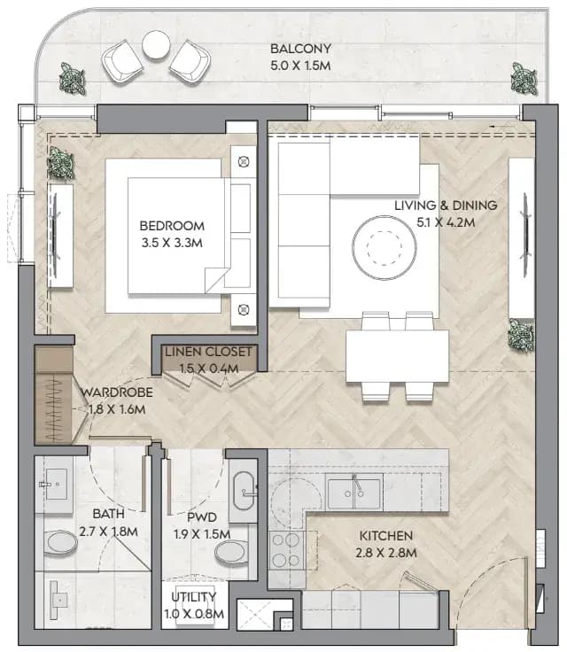 Floor plan 1